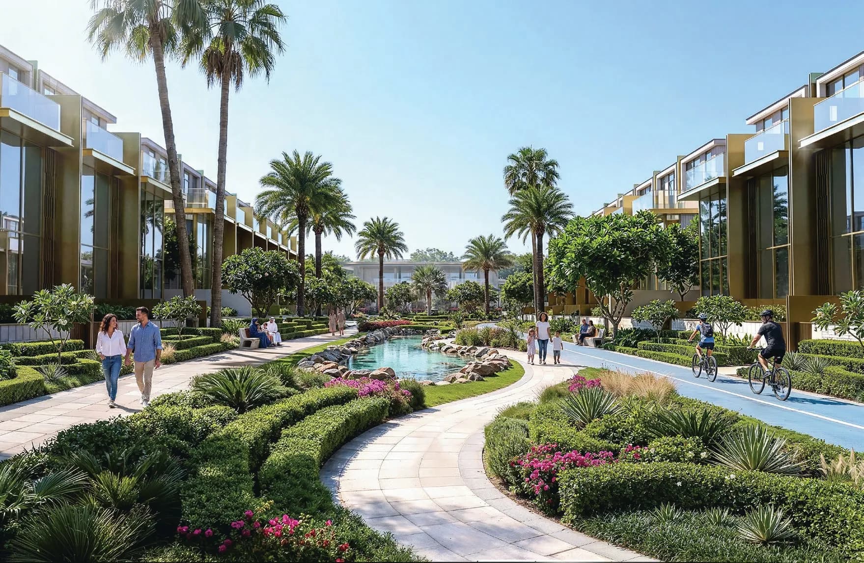 Tilal Binghatti amenity Walking & Jogging Tracks - Al Warsan, Dubai - by Binghatti