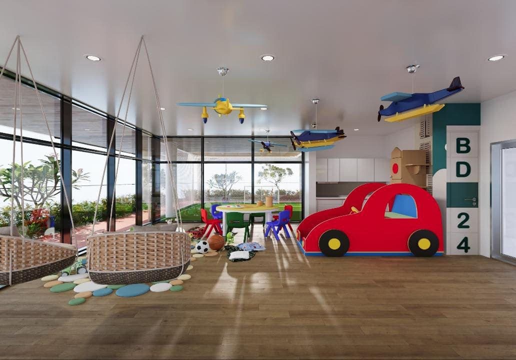 Timber Terrace amenity Children’S Indoor Play Area - Dubai South, Dubai - by Vakson Development