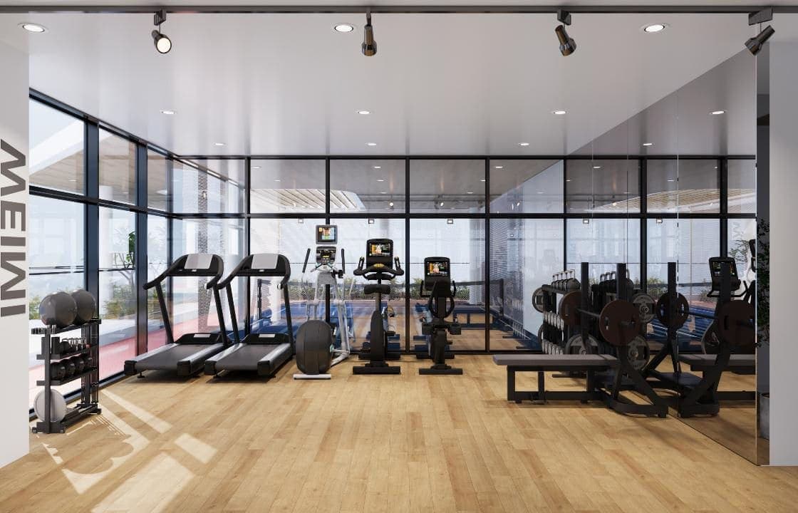 Timber Terrace amenity Fully Equipped Gym - Dubai South, Dubai - by Vakson Development