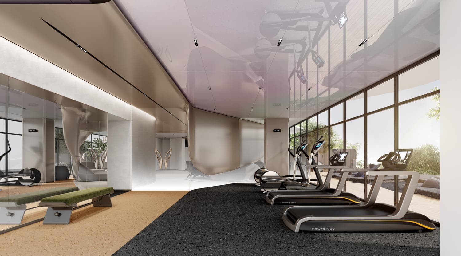 Tomorrow 166 amenity Gym - Dubai Islands, Dubai - by Tomorrow World Properties