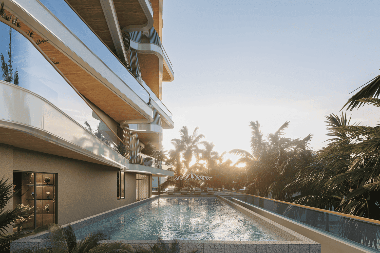 Tomorrow 166 amenity Swimming Pool - Dubai Islands, Dubai - by Tomorrow World Properties