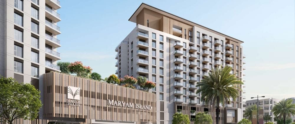 Topaz Residences exterior view - Maryam Island, Dubai - by Eagle Hills