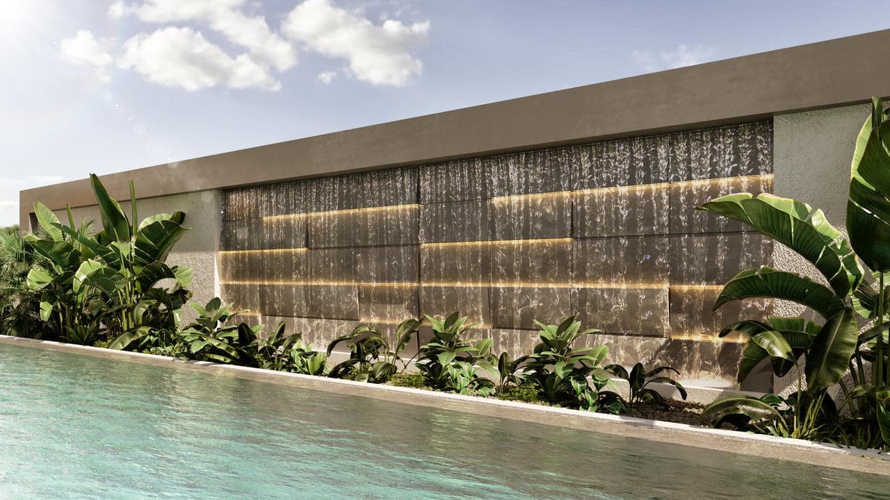 Trafford Residences amenity Swimming Pool in Dubai South, Dubai, by DV8 Developers