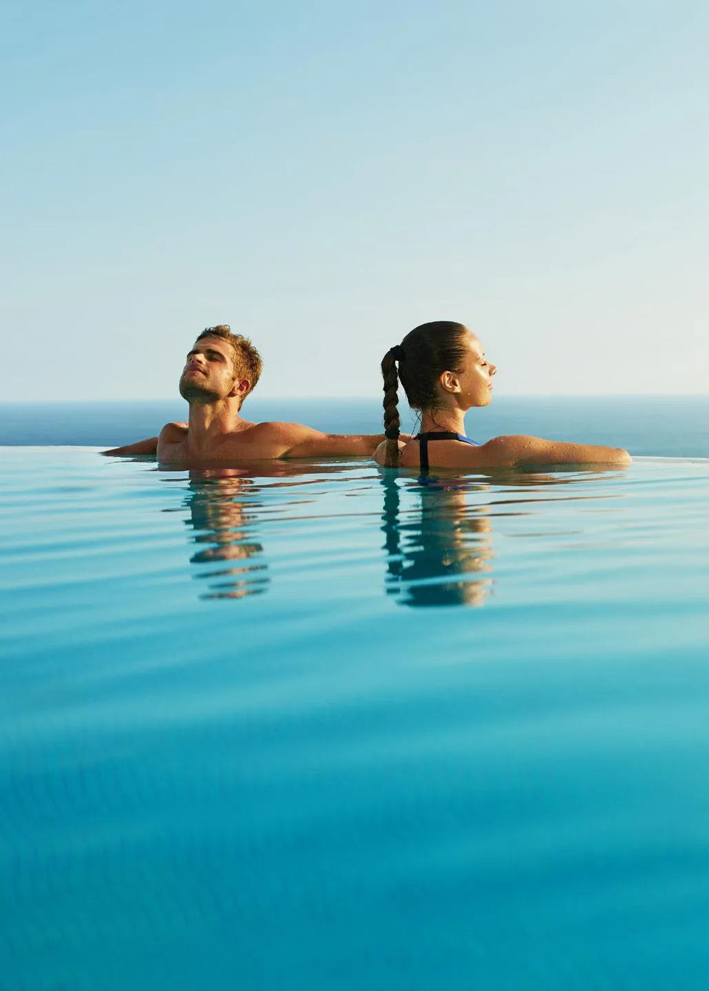 Tranquil Beach Residences amenity Infinity Swimming Pool - Siniya Island, Dubai - by Sobha