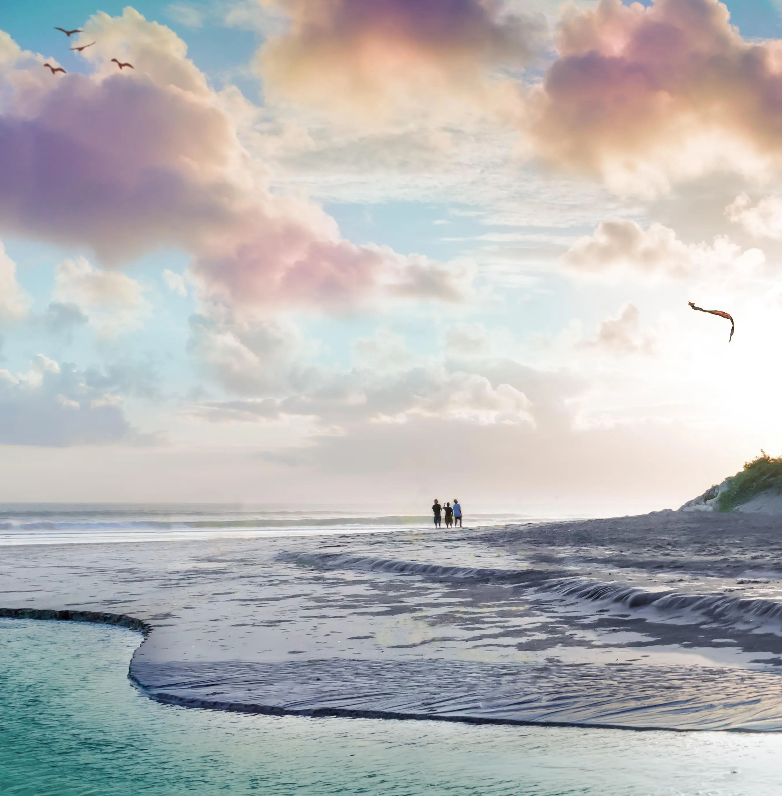 Tranquil Beach Residences amenity Natural Beach - Siniya Island, Dubai - by Sobha