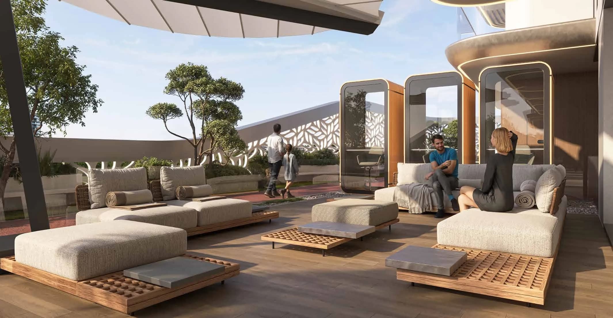 Treppan Living Privé amenity Misting Majlis - Dubai Islands, Dubai - by Fakhruddin Properties Development