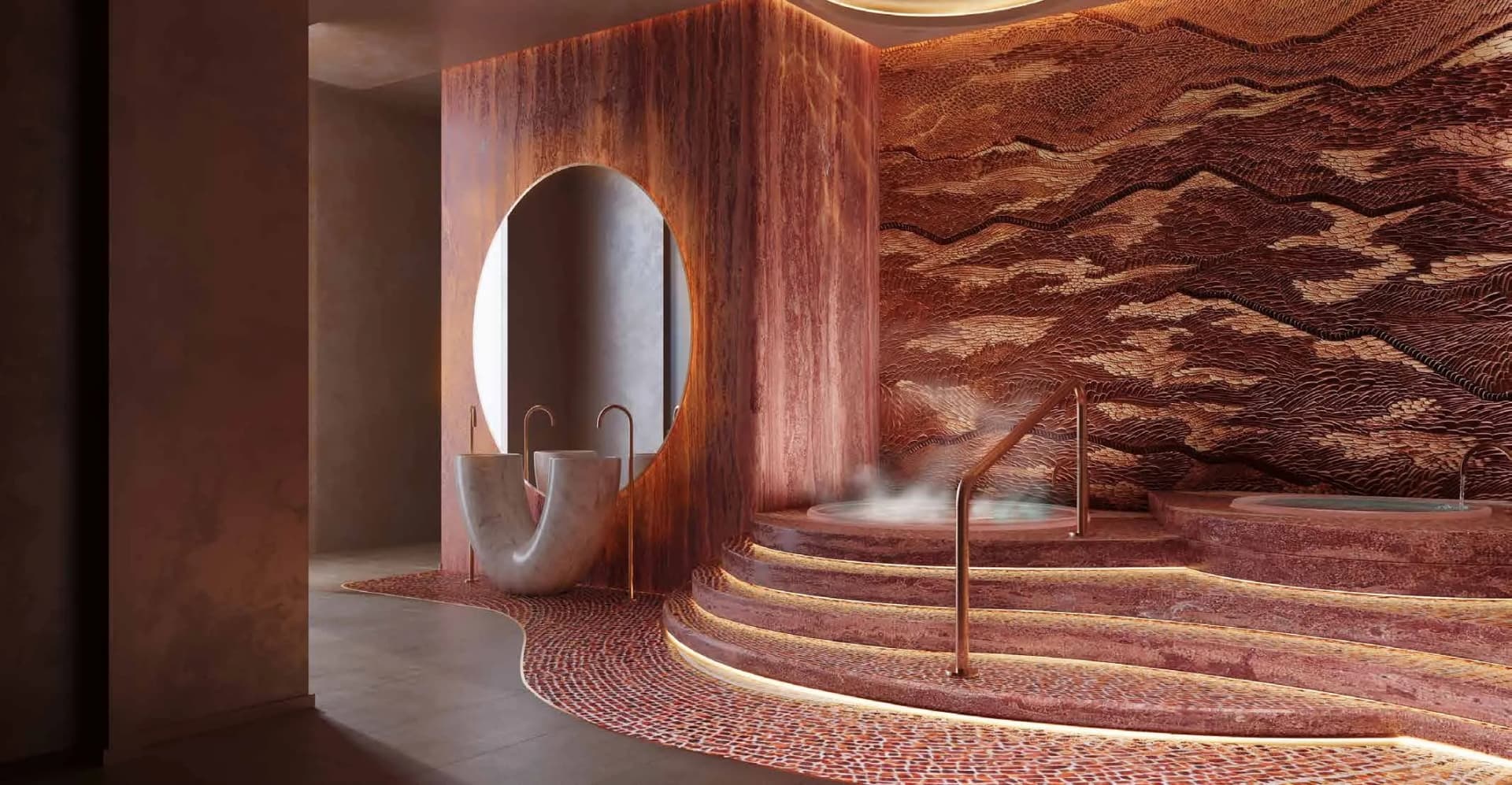 Treppan Living Privé amenity Spa in Dubai Islands, Dubai, by Fakhruddin Properties Development