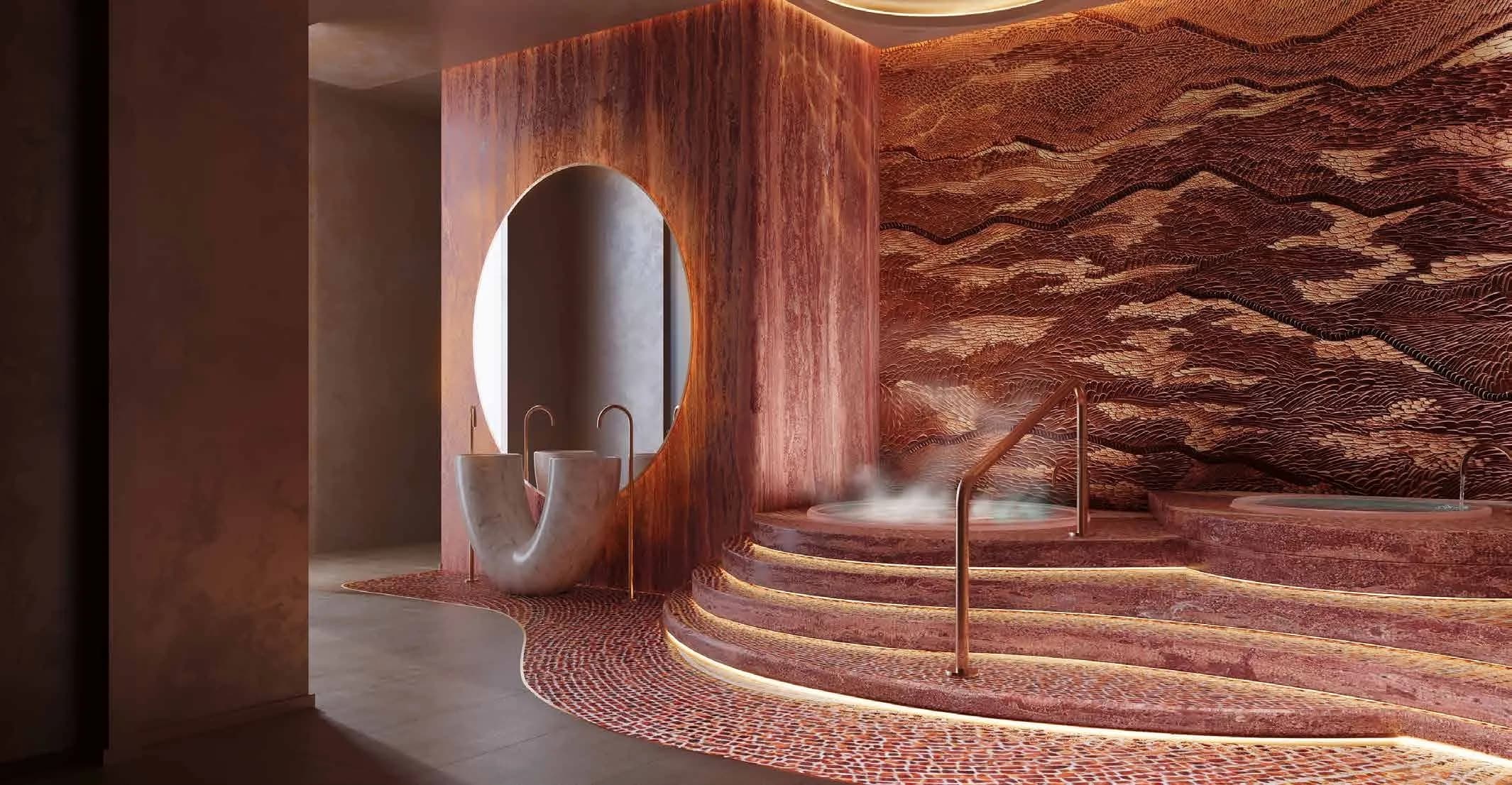 Treppan Living Privé amenity Spa - Dubai Islands, Dubai - by Fakhruddin Properties Development
