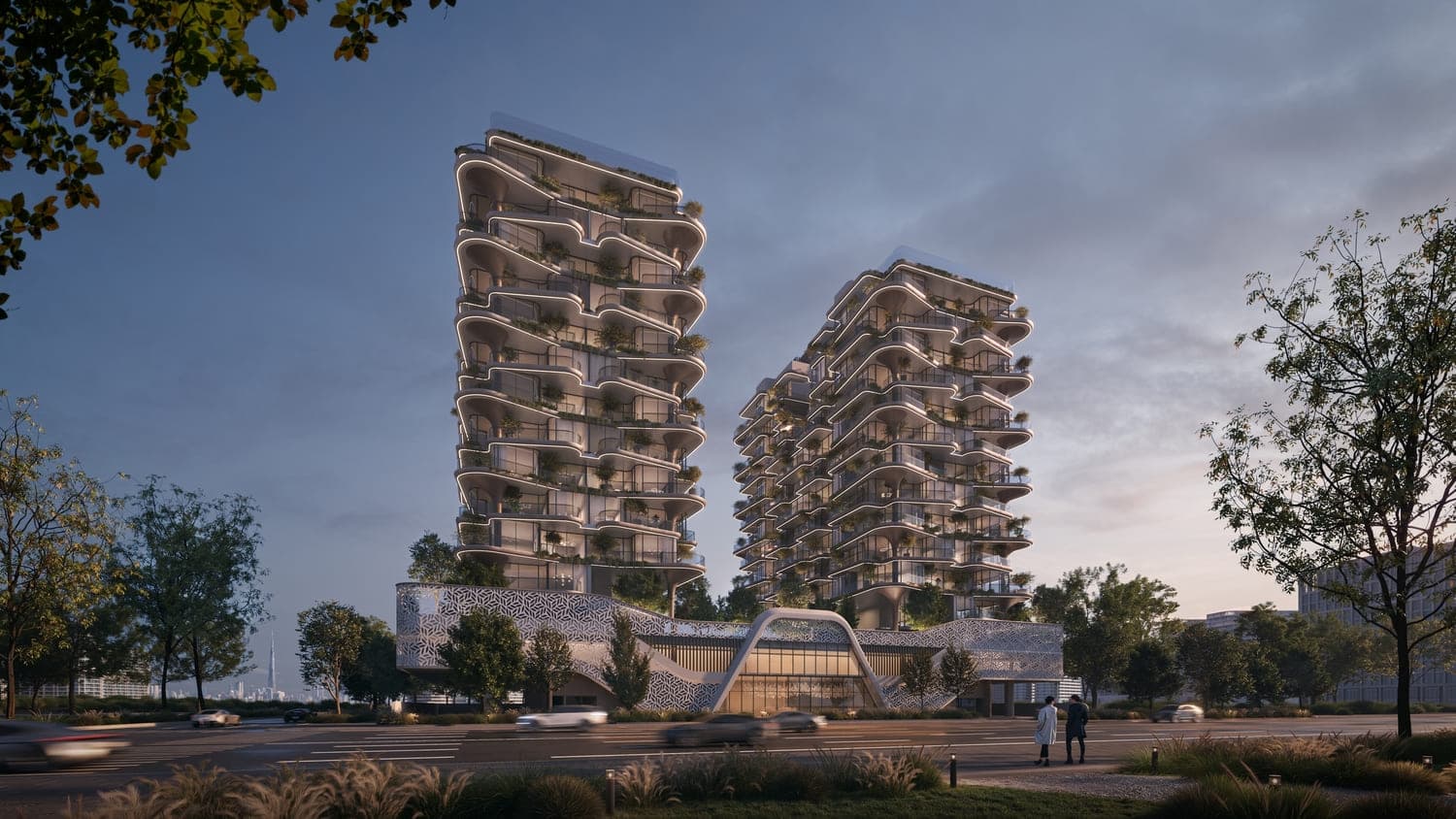 Treppan Serenique Residences exterior view - Dubai Islands, Dubai - by Fakhruddin Properties Development