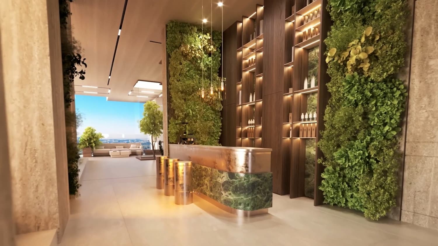 Treppan Tower amenity Cafe - JVT (Jumeirah Village Triangle), Dubai - by Fakhruddin Properties Development