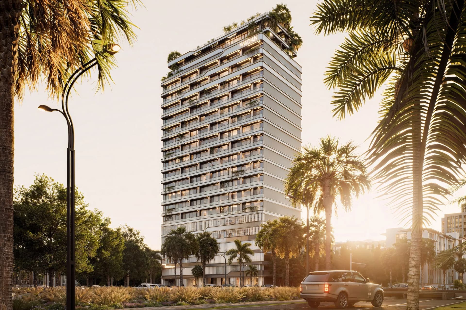 Tresora by Wadan exterior view in JVC (Jumeirah Village Circle), Dubai, by WADAN Developments