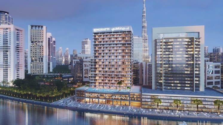 Trillionaire Residences exterior view - Business Bay, Dubai - by Binghatti