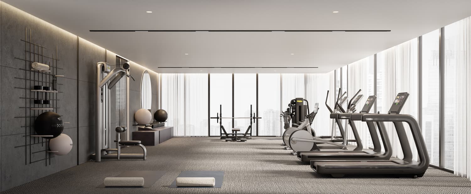 Trillium Heights amenity Gym - Al Satwa, Dubai - by El Prime