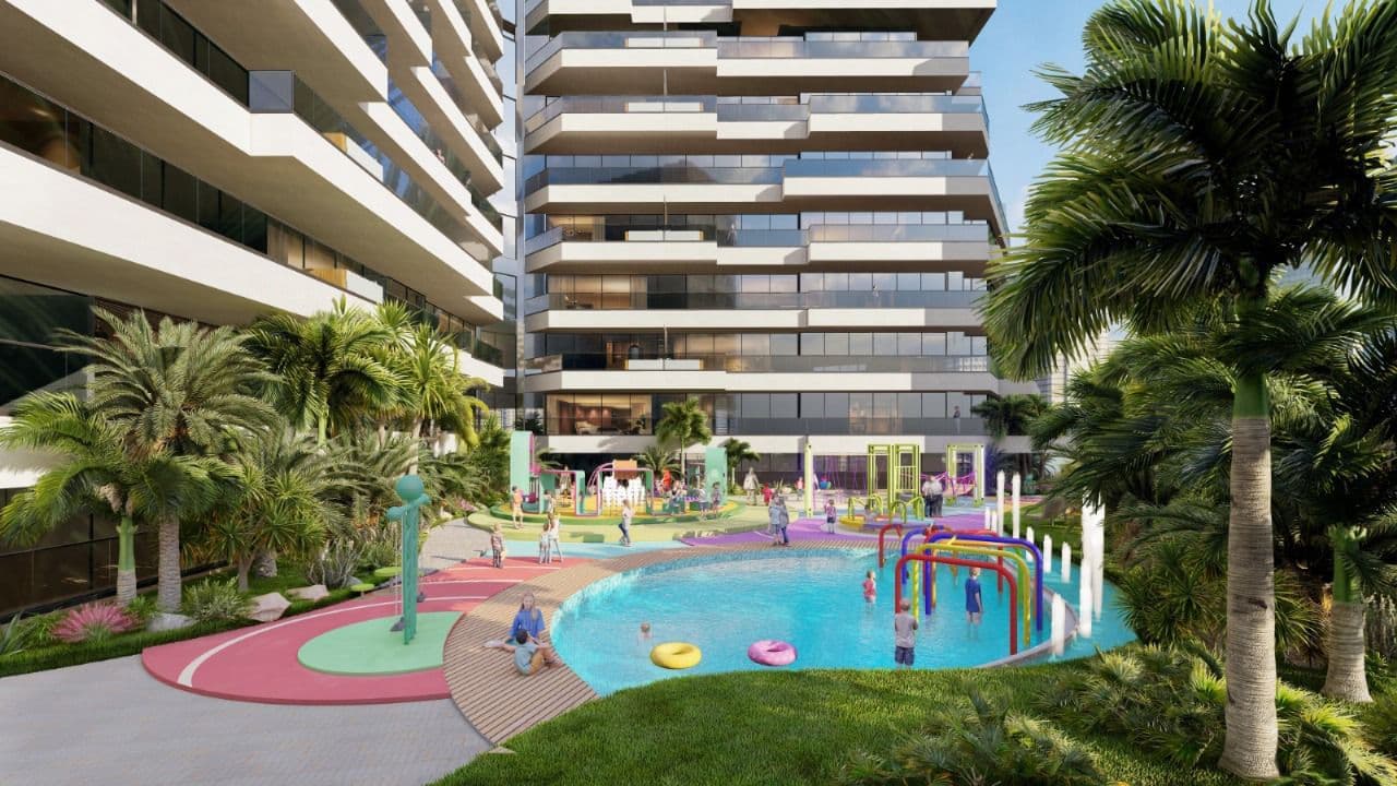Trinity amenity Children’S Water Park in Arjan, Dubai, by Karma Developers