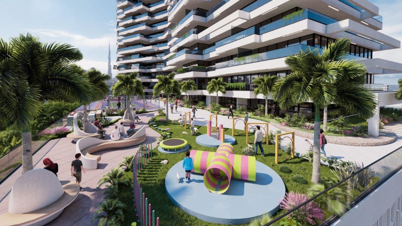 Trinity amenity Kids Play Area in Arjan, Dubai, by Karma Developers