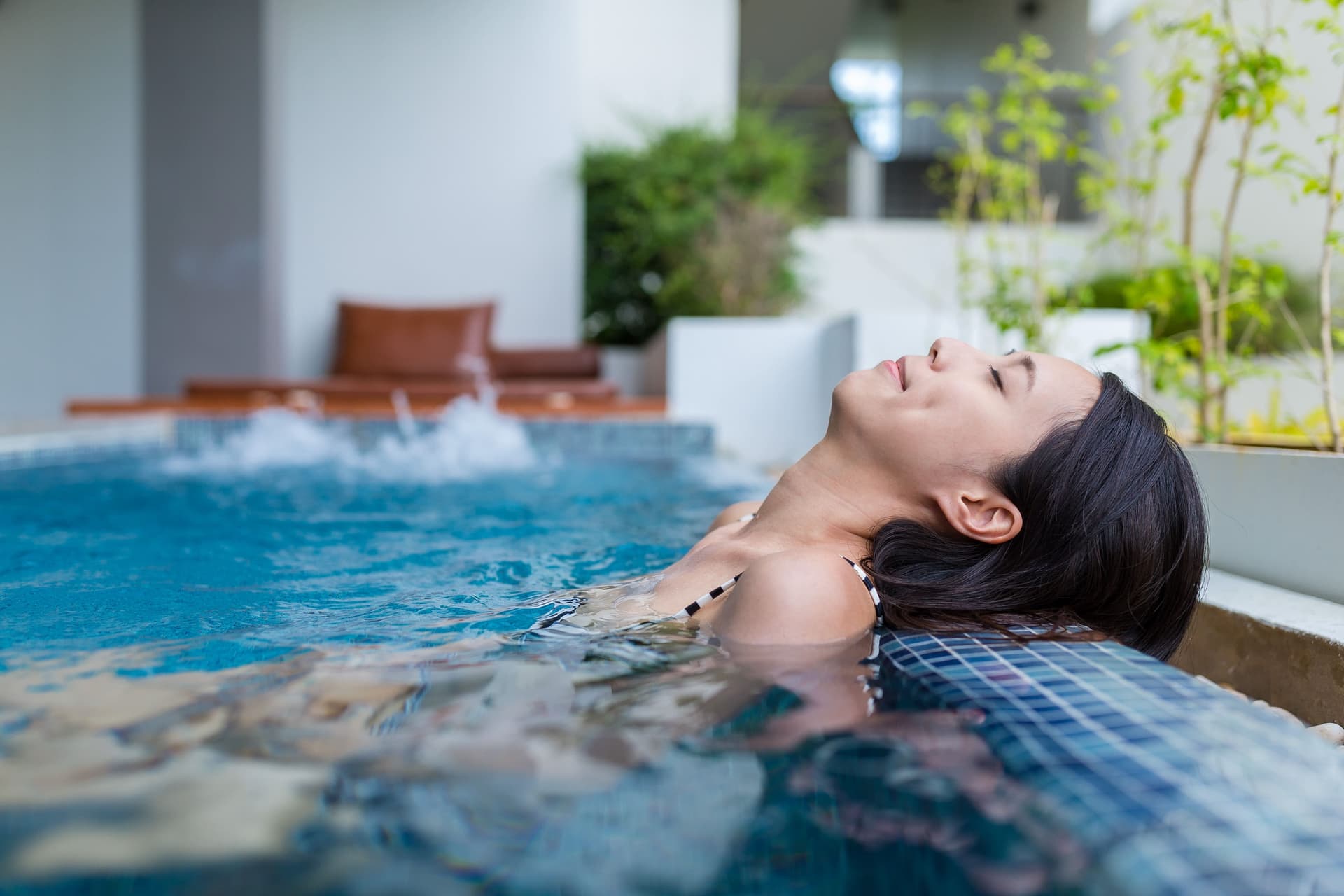 Trinity amenity Private Jacuzzi in Arjan, Dubai, by Karma Developers