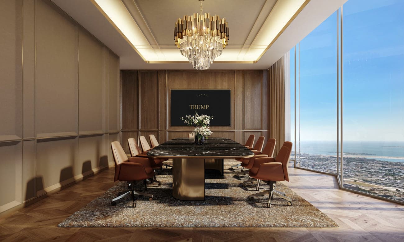 Trump International Hotel and Tower amenity Meeting Room - City Walk, Dubai - by Dar Global
