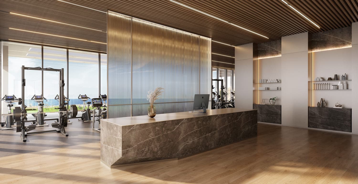 Trump International Resort amenity Fitness Center - Muscat Governorate, Dubai - by Dar Global