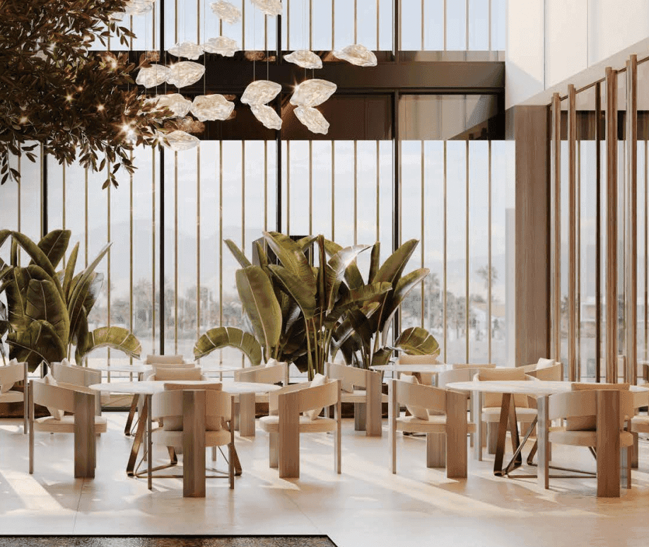 Trussardi Residences amenity Working Spaces - Al Furjan, Dubai - by MIRA Developments