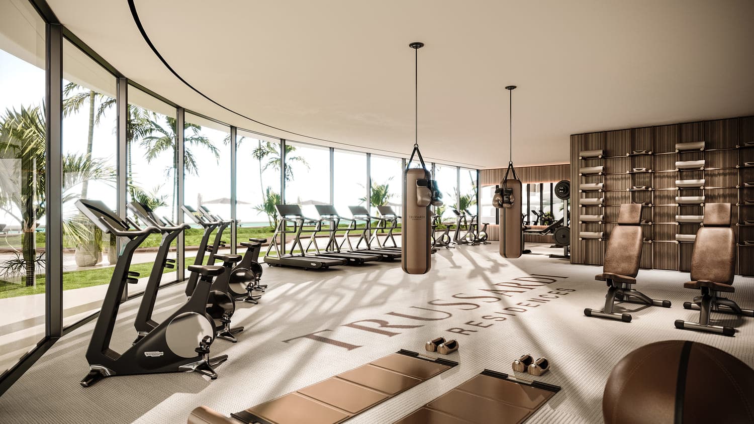 Trussardi Residences Phase Two amenity Gym - Discovery Gardens, Dubai - by MIRA Developments