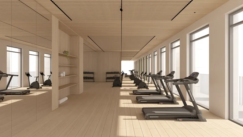 Tura Residence amenity Fully Equipped Fitness Gym - Meydan (Nad Al Sheba 1), Dubai - by Namat Real Estate Development