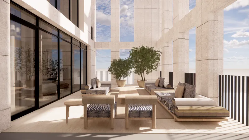 Tura Residence amenity Seating Area - Meydan (Nad Al Sheba 1), Dubai - by Namat Real Estate Development