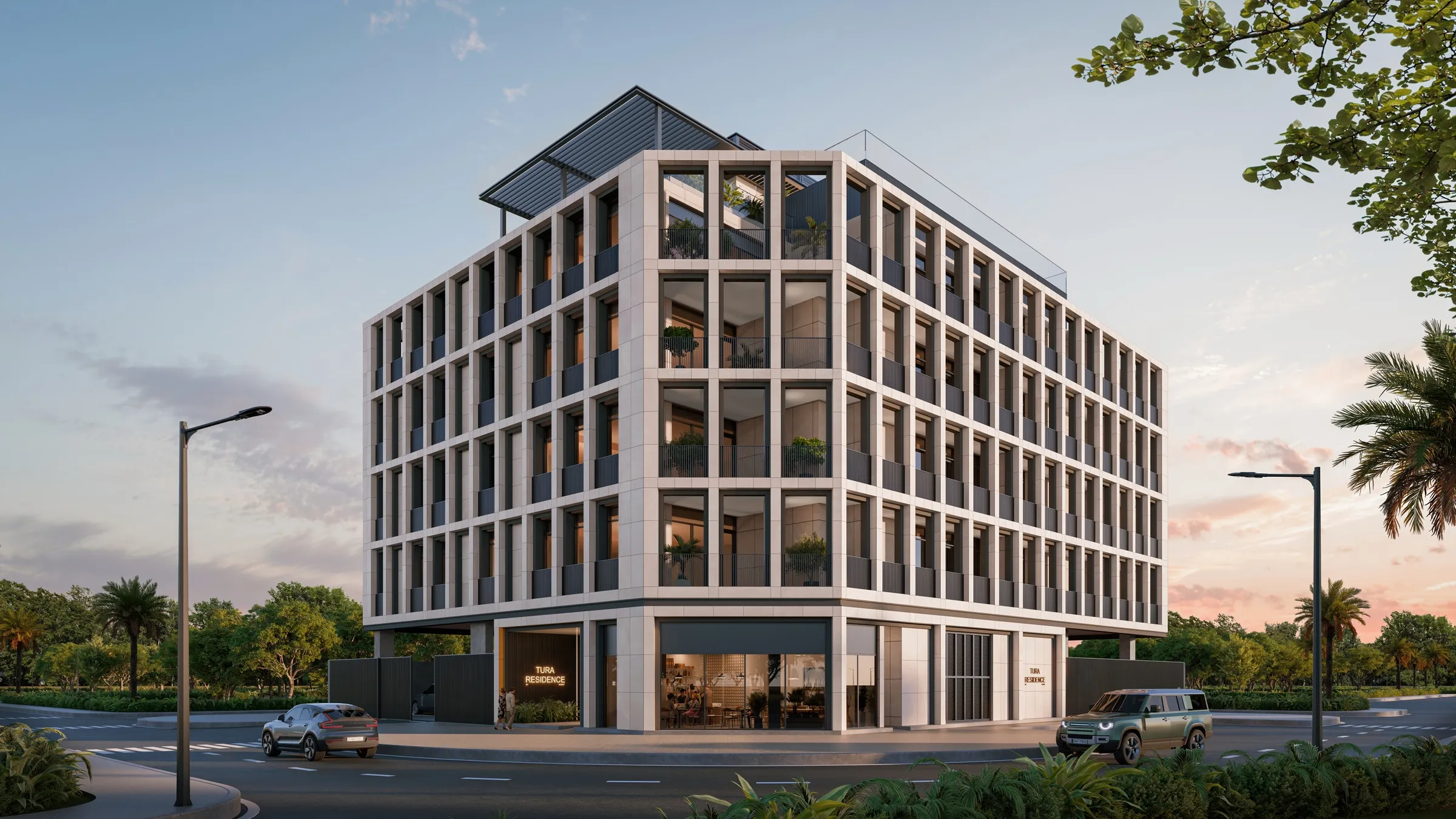 Tura Residence exterior view - Meydan (Nad Al Sheba 1), Dubai - by Namat Real Estate Development