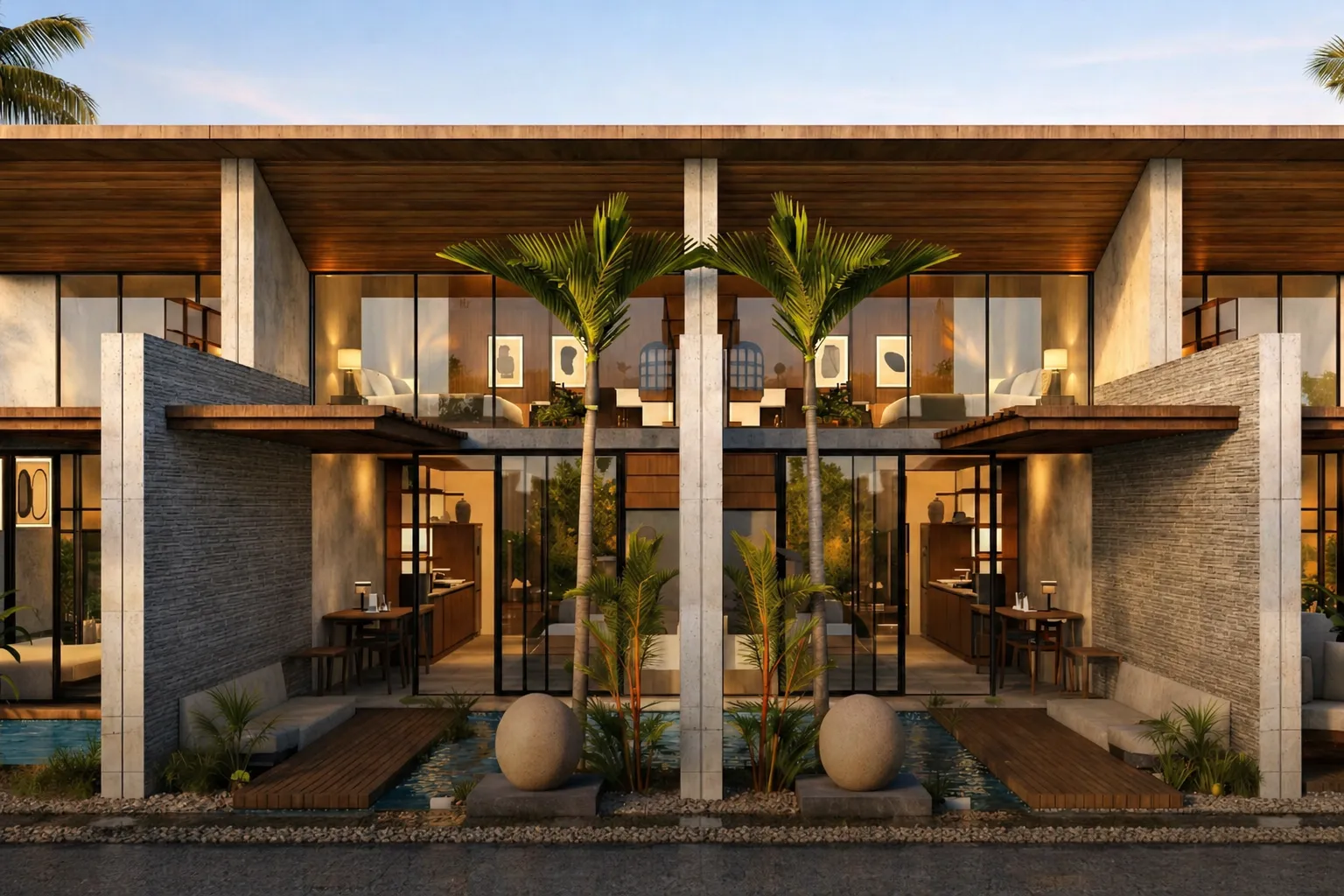 Umalas Private Suite exterior view - Kerobokan, Dubai - by Kaluna Development