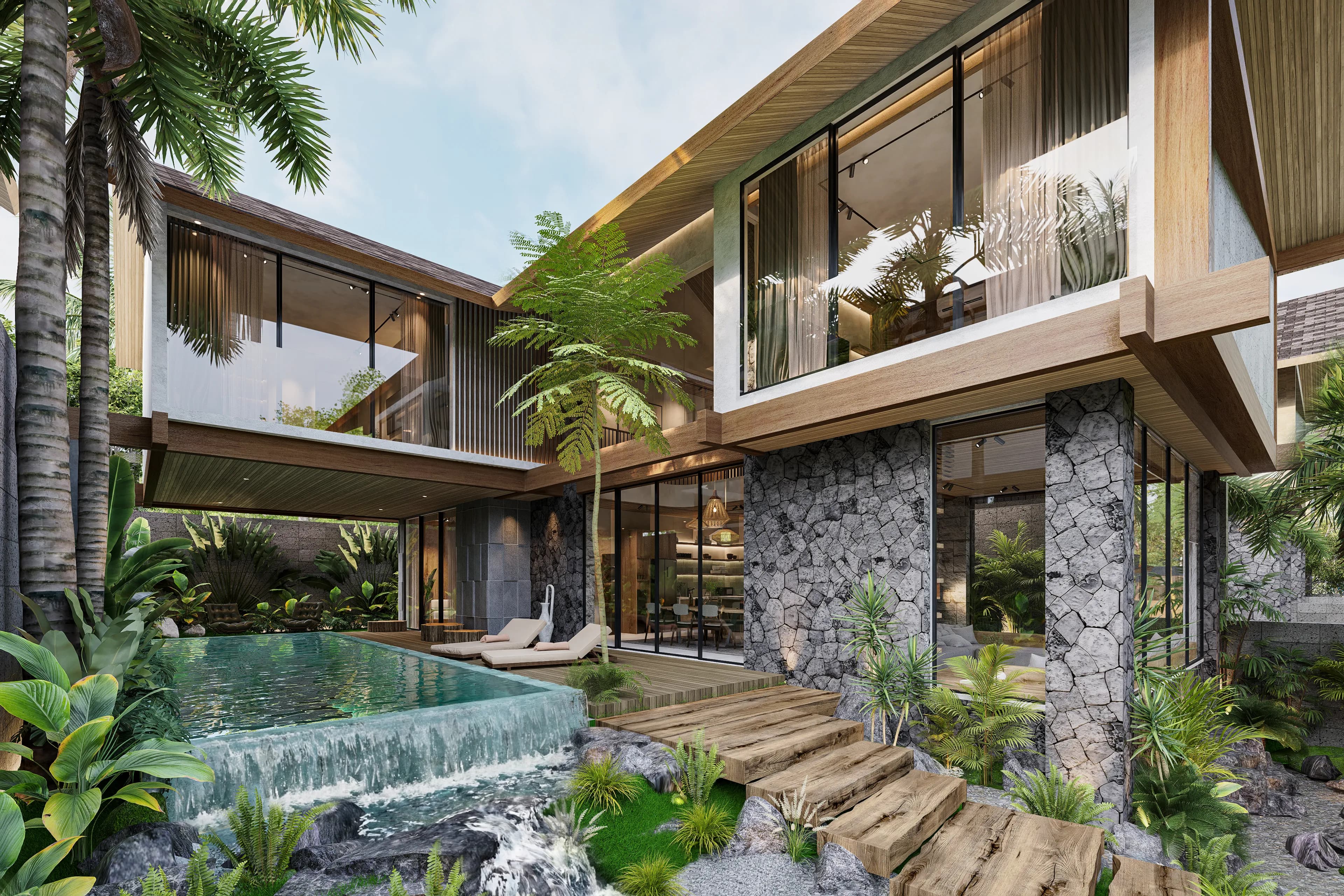 Umalas Reserve exterior view - Kerobokan, Dubai - by Kaluna Development