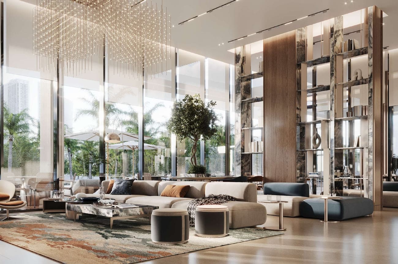 Uno-Luxe amenity Co-Working Lounge - Al Marjan Island, Dubai - by WOW Resorts