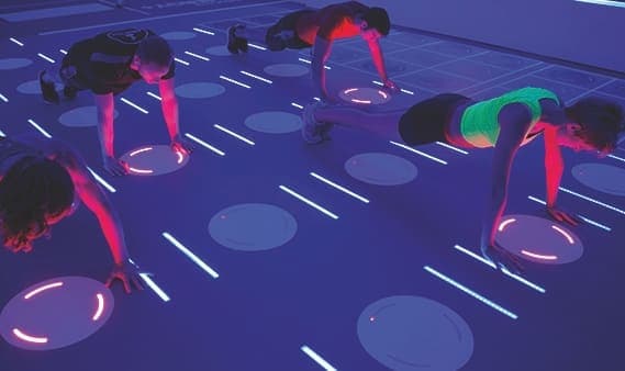 Upper House amenity Fitness Studio in JLT (Jumeirah Lake Towers), Dubai, by Ellington