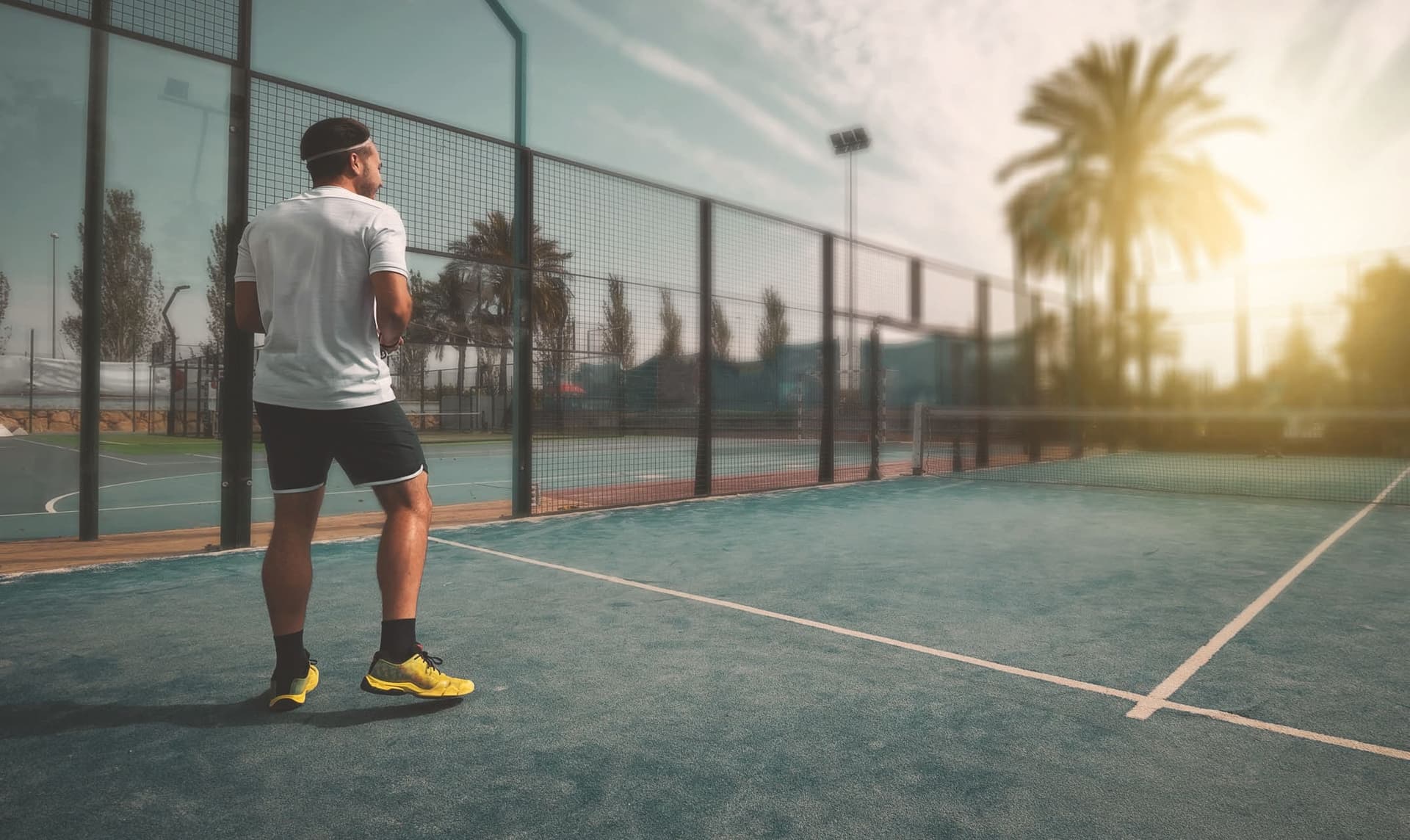Upper House amenity Padel Tennis Court in JLT (Jumeirah Lake Towers), Dubai, by Ellington
