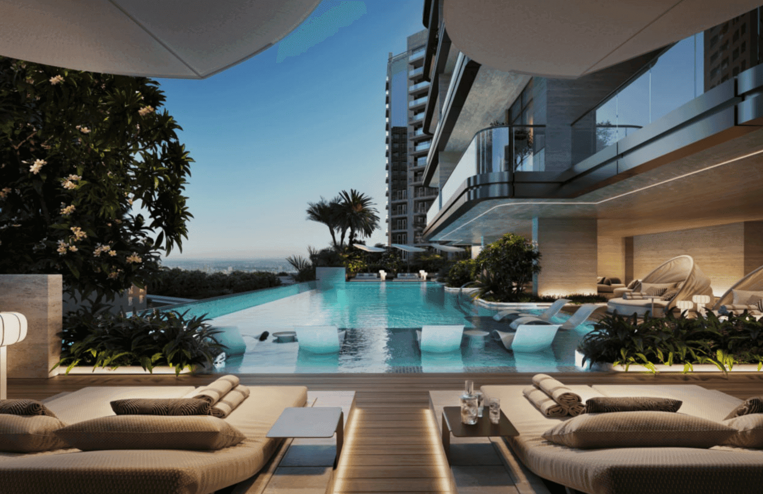 Urban Life amenity Swimming Pools - Business Bay, Dubai - by Urban Properties Development (UPD)