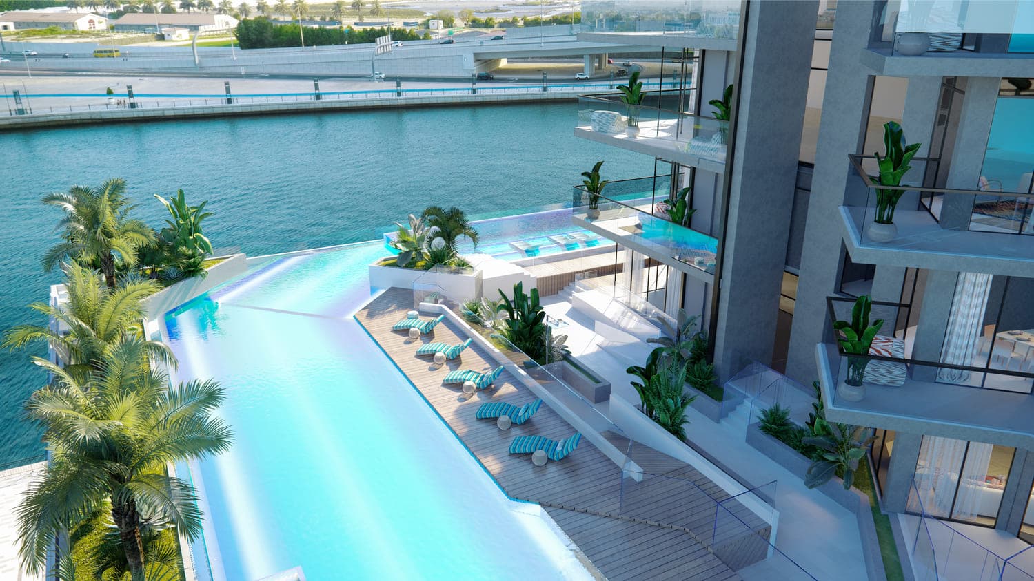 Urban Oasis by Missoni amenity Swimming Pool in Business Bay, Dubai, by Dar Global