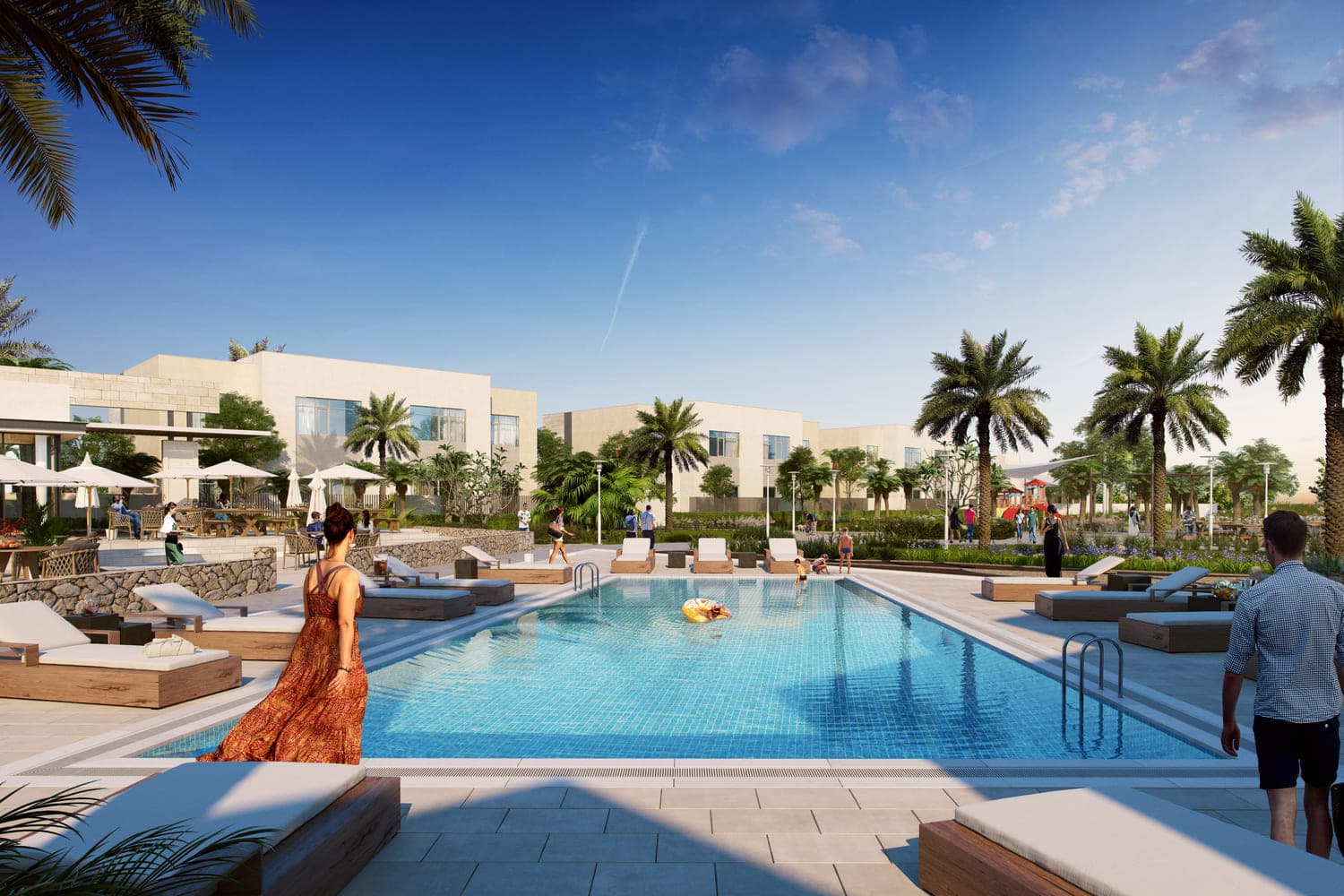 Urbana amenity Swimming Pool in Emaar South, Dubai, by Emaar