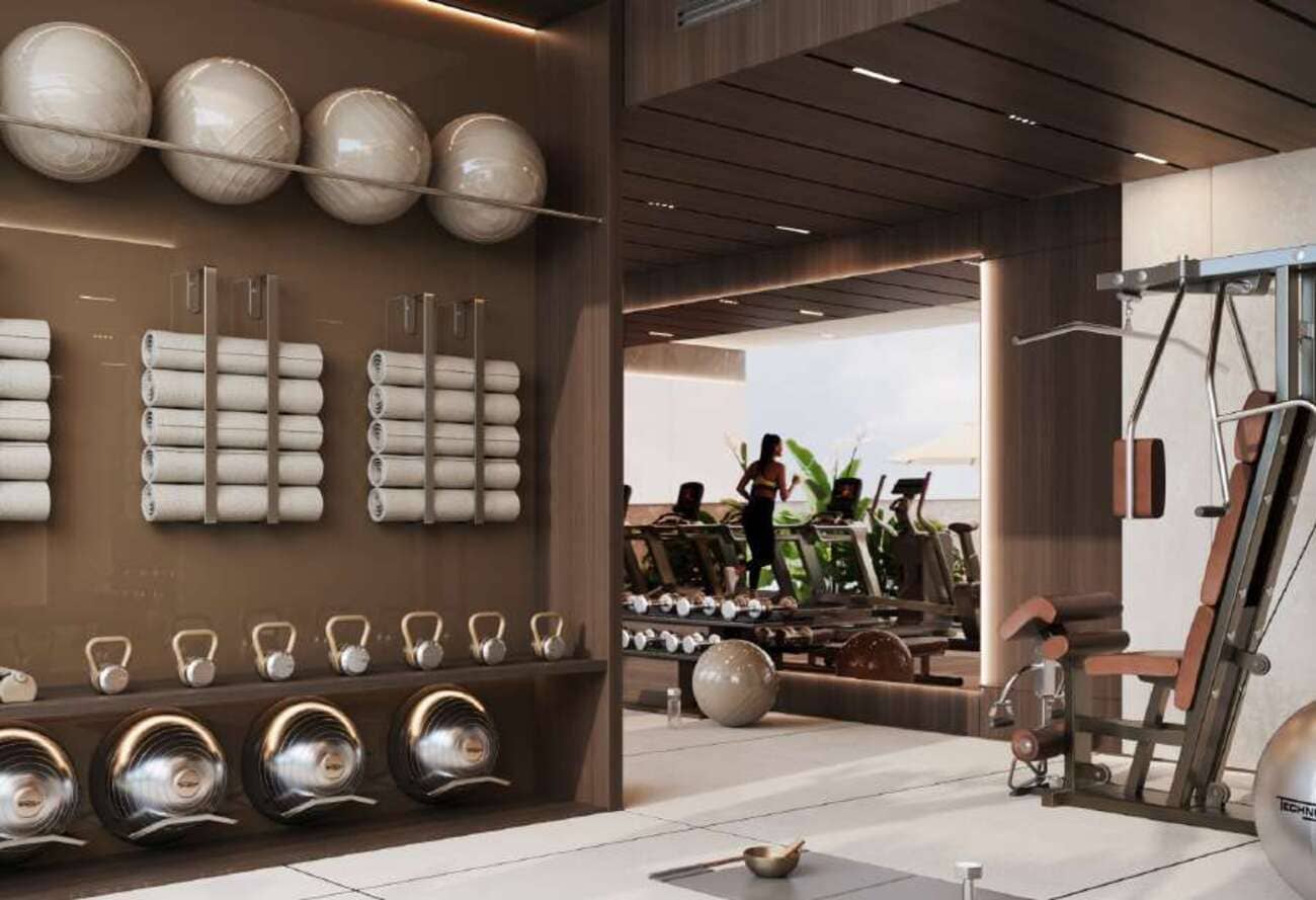 V-Suites amenity Gym - Business Bay, Dubai - by ANAX Developments