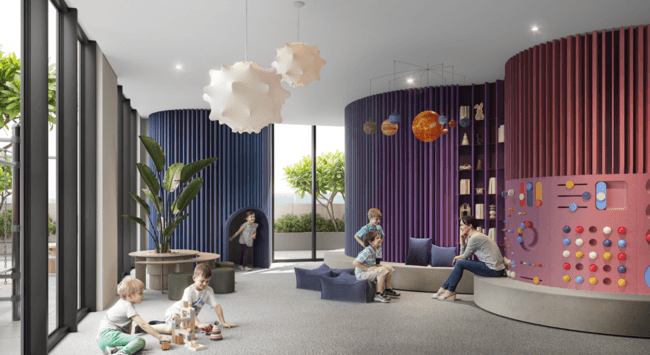 V1STARA House amenity Kids Play Area - Al Furjan, Dubai - by Object 1