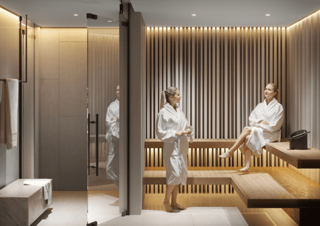 V1STARA House amenity Sauna - Al Furjan, Dubai - by Object 1