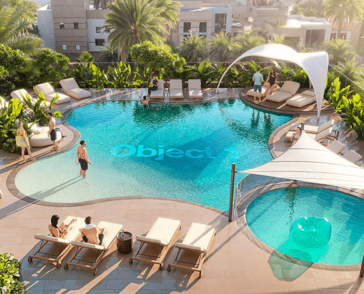 V1STARA House amenity Swimming Pool - Al Furjan, Dubai - by Object 1