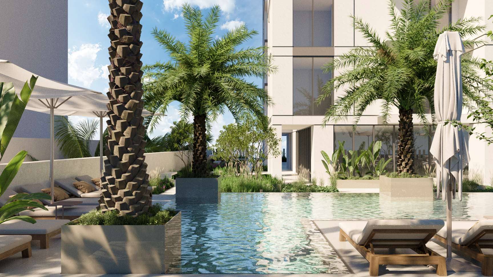 V1TER amenity Swimming Pool - JVC (Jumeirah Village Circle), Dubai - by Object 1