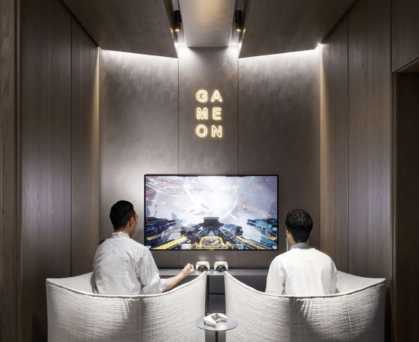 V1VID Tower amenity Game Room - JVT (Jumeirah Village Triangle), Dubai - by Object 1