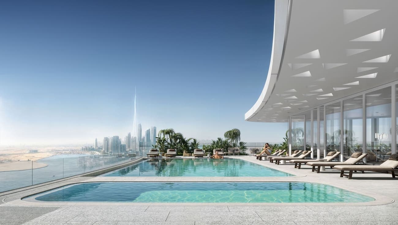 Val by Kasco amenity Swimming Pool - Al Jaddaf Waterfront, Dubai - by Kasco Developments