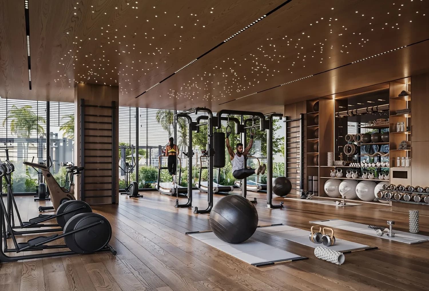 Valencia amenity Gym - Damac Lagoons, Dubai - by DAMAC