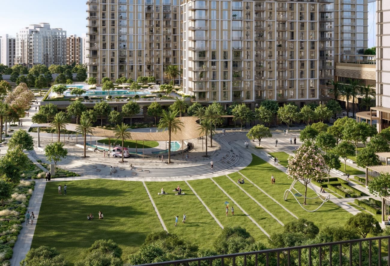 Valo amenity Flexible Lawn Area - Dubai Creek Harbour, Dubai - by Emaar