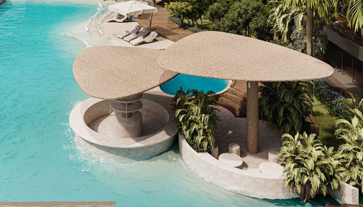 Valores Residences amenity Sunken Bar - Jebel Ali Village, Dubai - by Valores Property Development LLC