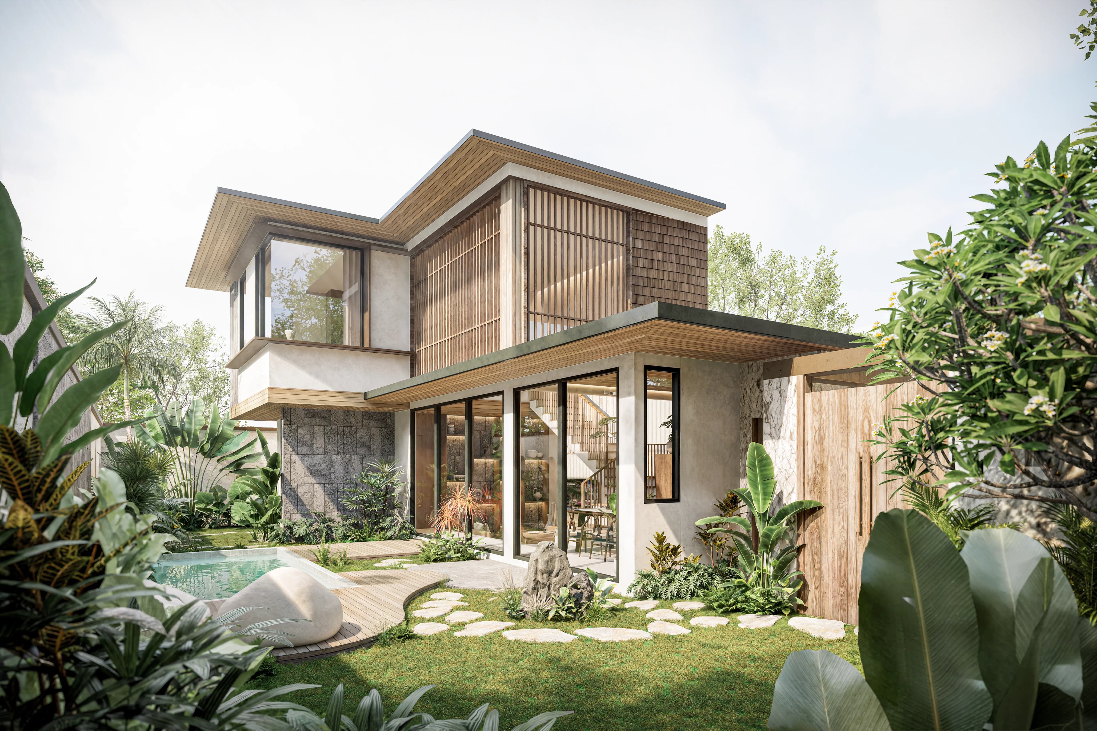 Vasana Residence exterior view - Bali, Dubai - by Kaluna Development