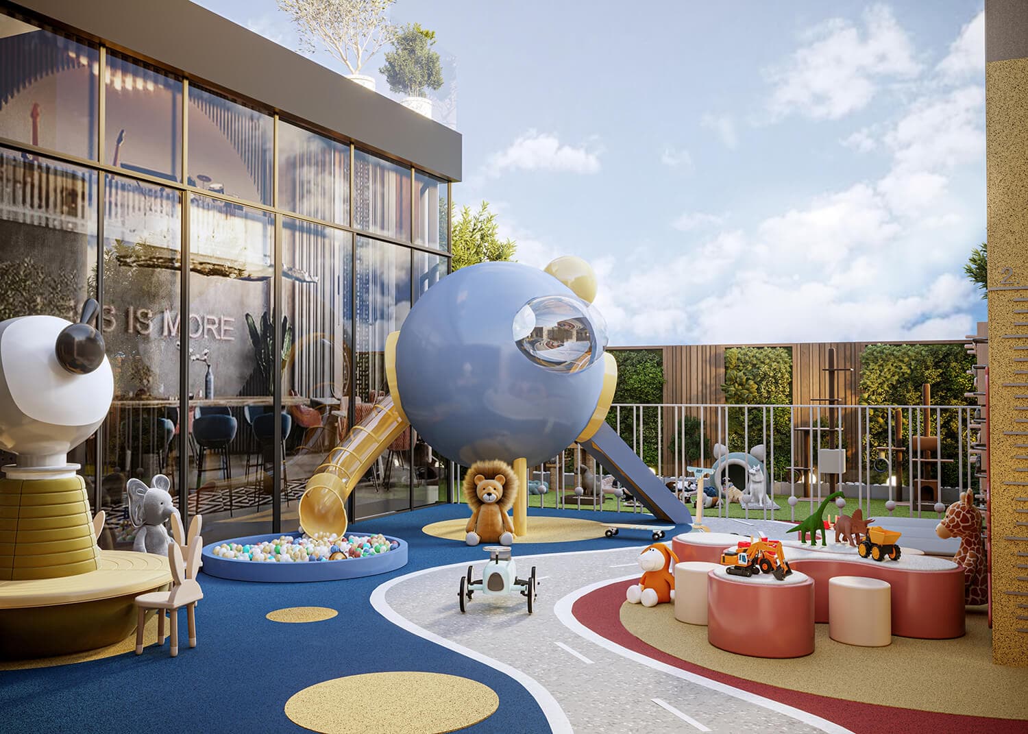 Vedaire Residences amenity Kids Play Area - Meydan (Nad Al Sheba 1), Dubai - by Elton Real Estate Development