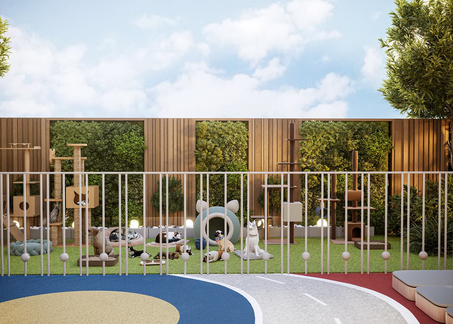Vedaire Residences amenity Pet Zone - Meydan (Nad Al Sheba 1), Dubai - by Elton Real Estate Development