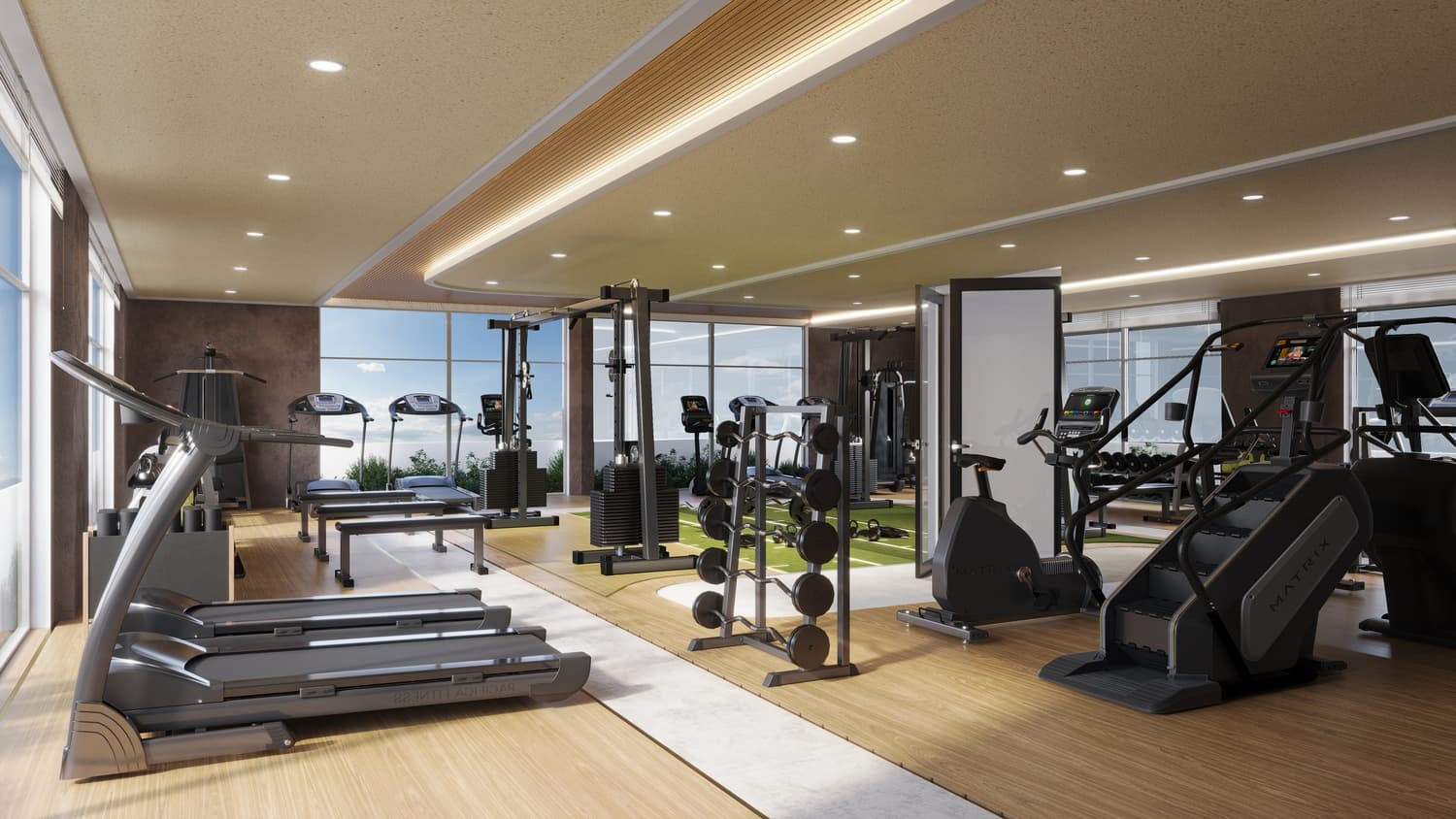 Vega amenity Fully Equipped Gym - Dubai Sports City, Dubai - by Acube Developments