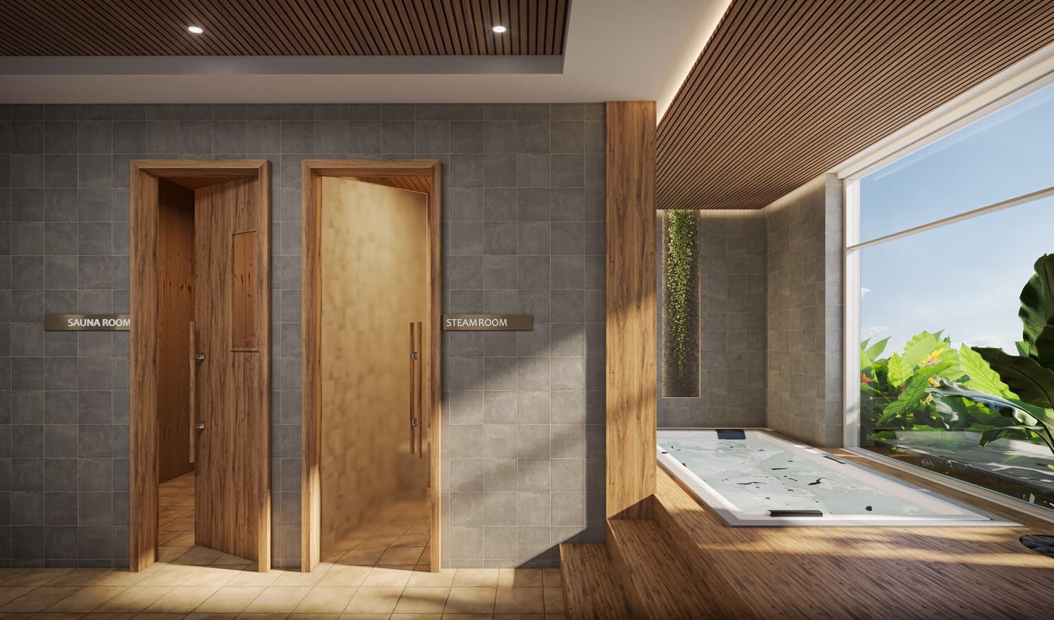 Vega amenity Gents Sauna, Jacuzzi & Steam Room - Dubai Sports City, Dubai - by Acube Developments